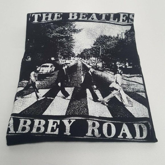 The Beatles Abbey Road Black Men's Graphic Tee T-Shirt XL - Picture 7 of 8